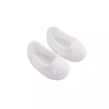 4 пары высококачественной обуви для кукол BJD 17 см, аксессуары, универсальная обувь белый