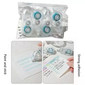 4 шт. двухсторонний скотч ролик клейкие точки клейкая лента скрапбукинг клейкий ролик школьные канцелярские принадлежности для студентов