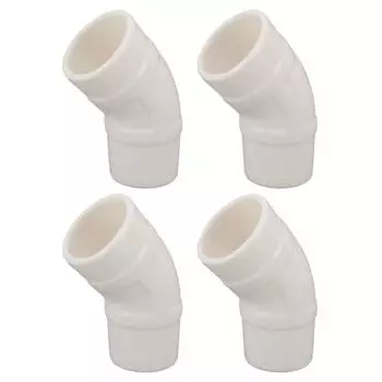 4 PCS Pool Cleaner 45 Degree Elbow Silicone Pool Accessory W70244 Replacement for Zodiac Baracuda