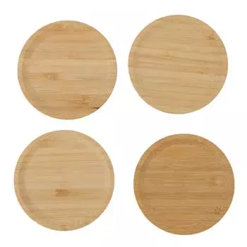 4 Pcs Wine Glass Charcuterie Topper Multi Functional Wood Wine Glass Charcuterie Board for Party Gat