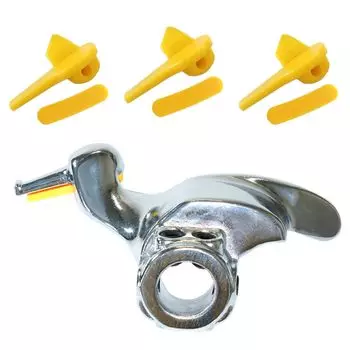 4-piece Set, 1.1 inches (28 mm), Metal Tire Changer, Mount Head, Tire Replacement, Car