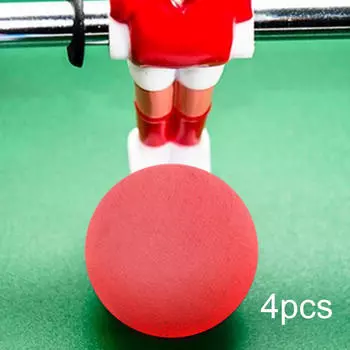 4 Pieces Foosball Balls Replacements 36 mm for Adults Tabletop Game Accessory Table