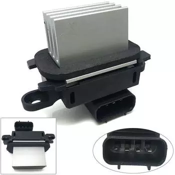 4 Pins Heater Fan HVAC AC Blower Motor Resistor Control Module For Ford F150 Navigator чёрный