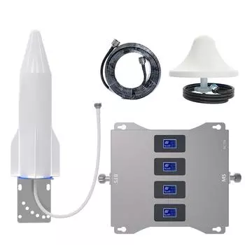 4-полосные усилители сигнала сотового телефона 80090018002100 МГц GSM DCS 2G3G4GLTE репитеры мобильный телефон A