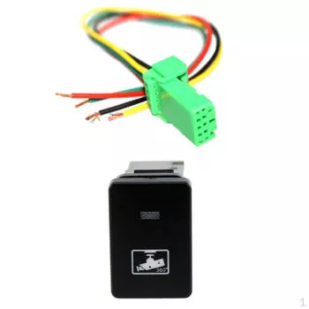 4-полюсный кнопочный переключатель — символ вождения