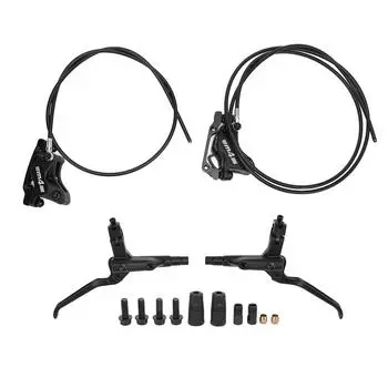 4-поршневой двойной привод масляный тормоз 850 мм передний 1550 мм задний рычаги гидравлические дисковые тормоза для горного велосипеда