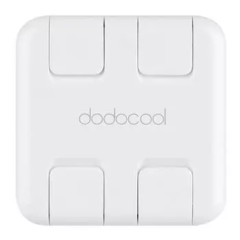 4-портовый USB-адаптер питания с интеллектуальным распознаванием тока, вилка стандарта ЕС и США EU белый