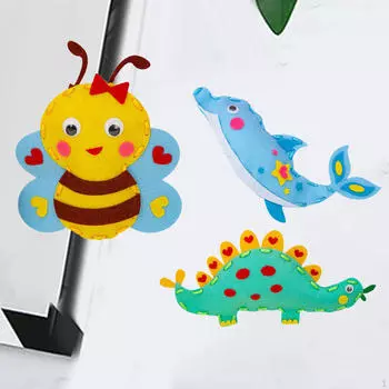 4 предмета для шитья своими руками, материал для кукол-животных, повышают уверенность в себе, прекрасные детские принадлежности для творчества Style A