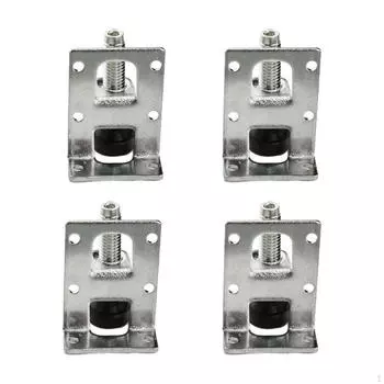 4 предмета, выравнивающие ножки, ножки стола, мебельные опоры, прочные нескользящие подушечки, выравнивающие ножки 50mm