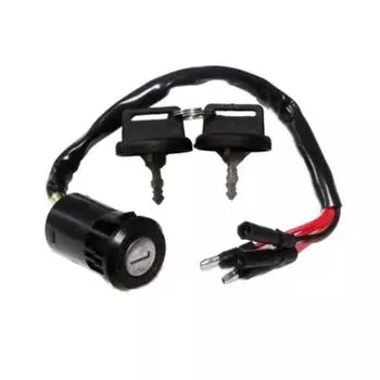 4 провода, переключатель зажигания с ключами, пригодный для TRX300 1990-2000 годов, Fourtrax, мотоцикл, ключ зажигания, аксессуары для ремонта