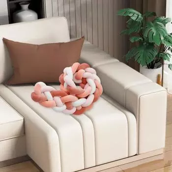 4-прядная плетеная дизайнерская крутящая подушка, мягкая дышащая подушка из полипропиленового хлопка, коврик для домашних животных, универсальный декор 2M