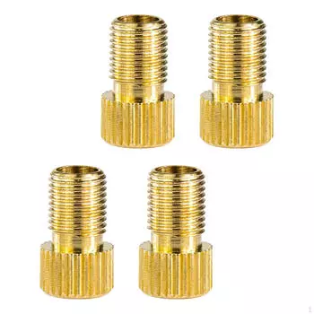 4 пылезащитных колпачка для клапанов, медные, простые в установке, модификации, ремонте, конвертер, привинчиваются