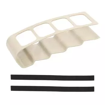 4-рамочный пульт дистанционного управления для хранения настольный кронштейн для домашнего офиса органайзер чехол держатель для мобильного телефона подставка бежевый