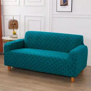 4 размера жаккардовая ткань безрукий чехол для дивана-кровати диван новогодний декор чехлы стрейч протектор эластичный чехол для скамейки 1-seater 90-140cm