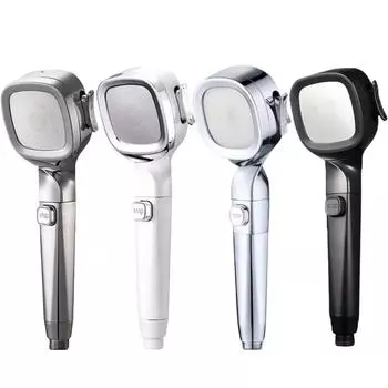 4 режима регулируемая насадка для душа высокого давления с кнопкой включения/выключения распылитель водосберегающая насадка для душа фильтр для ванной комнаты