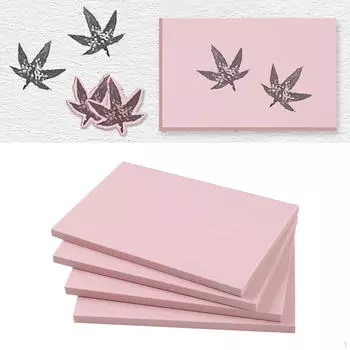 4 резиновых блока для резьбы по линолеуму, простой в использовании гравировальный блок, штамп для