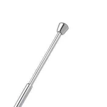 4-секционная телескопическая антенна FM-радио, хромированная медная антенна, вращающаяся на 360°