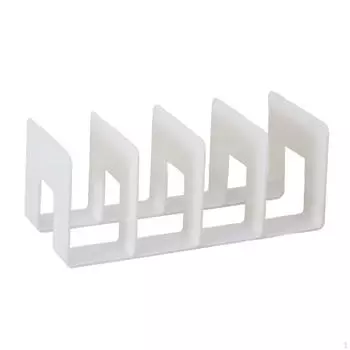 4-секционный акриловый держатель для книг, прочный многофункциональный органайзер для сумок зелёный