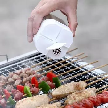 4-секционный диспенсер для специй, пластиковый диспенсер 4 в 1, набор для специй для кемпинга, приправа, шейкер для специй, контейнеры для специй для кемпинга