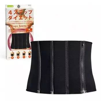 4-шаговый пояс-сауна M Sweating Diet Genuine [Ravi] мужской 3B-3344 [Продукт производителя] чёрный