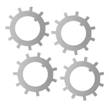 4 шт. 005-059-00 1,75 Стопорные шайбы подходят для 10k HD 12k 15k Колесная ось Прицеп