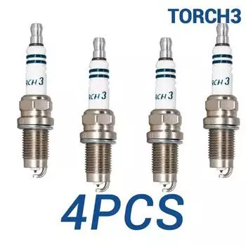 4 шт. 0242240665 FR6HI332 Автомобильная свеча зажигания, автозапчасти 4pcs