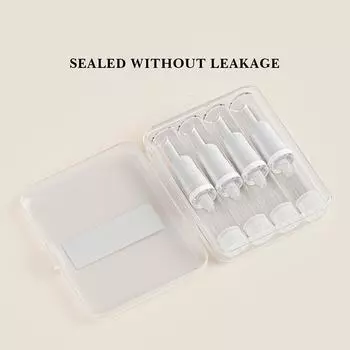 4 шт. 10 мл вакуумный пресс-флакон для путешествий косметический прессованный вакуумный флакон для лосьона крема для глаз туалетные принадлежности жидкие контейнеры для хранения