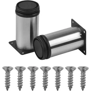 4 шт. 10 см регулируемые ножки для дивана из нержавеющей стали, ножки для шкафа, опорные ножки для различной мебели, стола, шкафа