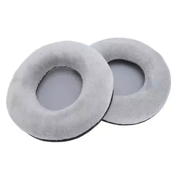 4 шт. 110 мм амбушюры для наушников мягкие удобные сменные амбушюры для HD668B HD669 HD681 серые серый