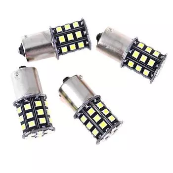 4 шт. 1156 Ba15S 2835 33-Smd белые светодиодные лампы для указателей поворота автомобиля, стоп-сигналы