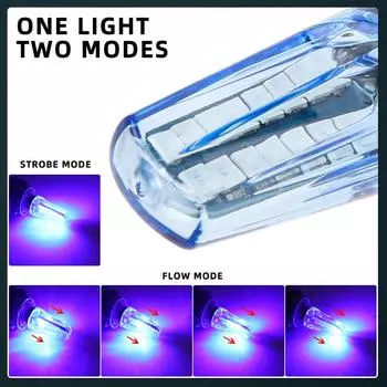 4 шт. 1157 BAY15D P21W мотоциклетный стоп-сигнал мигающий предупреждающий задний фонарь стоп-сигнал заднего хода сигнальная лампа красный