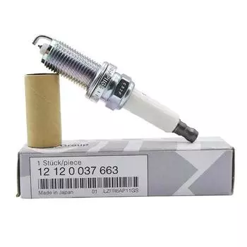 4 шт. 12120037663 LZFR6AP11GS абсолютно новые платиновые свечи зажигания подходят для BMW E60 E82 E90 E92 1 3 5 7 X1 X3 X5 Z4 свечи зажигания 4PCS