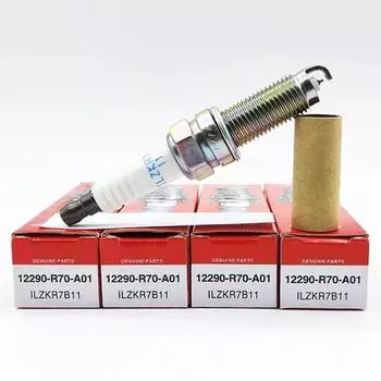4 шт. 12290-R70-A01 ILZKR7B11 новые иридиевые свечи зажигания для Honda Accord Acura 3.5L RDX TSX 12290R70A01 ILZKR7B-11 4PCS