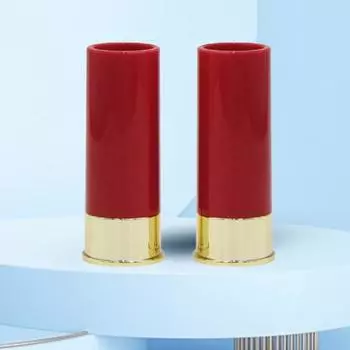 4 шт., 12 калибра, стаканы для питья, пищевой пластиковый стакан для рюмок, набор охотничьих тематических бокалов для вина красный