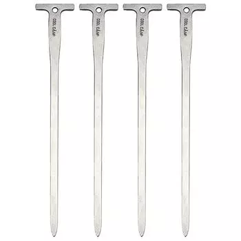 4 шт. 12 см гвозди для палаток на открытом воздухе из нержавеющей стали металлические колышки для палаток кемпинговые принадлежности