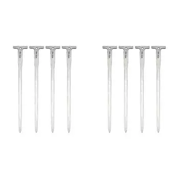 4 шт. 12 см гвозди для палаток на открытом воздухе из нержавеющей стали металлические колышки для палаток кемпинговые принадлежности