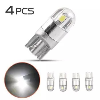 4 шт. 12 В постоянного тока белые T10 Osram 3030 2Smd W5W 192 168 светодиодные лампы для внутреннего освещения