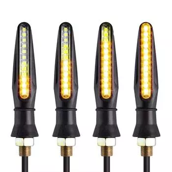 4 шт. 12 В сигнальные огни Универсальный боковой указатель поворота Мотоциклетное оборудование