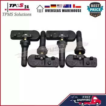4 шт. 13528563 автомобильный датчик системы контроля давления в шинах TPMS для Chevrolet Silverado GMC Sierra Sierra 1500 2019-2025 433 МГц