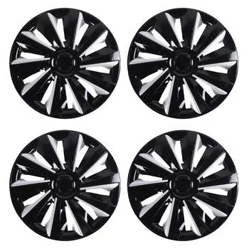 4 шт. 14-дюймовый колпак ступицы колеса, полная защита, стильный вид, колпак обода колеса, универсальный, подходит для любого