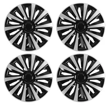 4 шт. 15-дюймовый колпак ступицы колеса полная защита стильный вид универсальная подходящая крышка обода колеса колпаки ступицы для любого