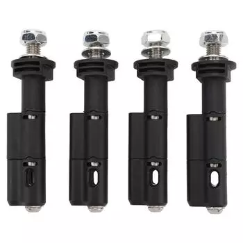 4 шт. 17 мм монтажные штифты, комплект из 4 шт., противоугонные безопасные монтажные штифты, сменные для MaxTrax MKII LITE и Mini