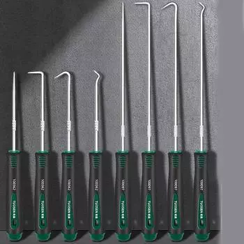 4 шт. 180-градусный съемник для прокладок уплотнительных колец, 90-градусный съемник, крючки, инструменты для ремонта автомобиля 239mm