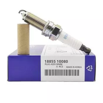 4 шт. 18855-10080 SILZKR6B11 иридиевая свеча зажигания для Hyundai I20 IX20 Kia Carens Carens III 18855 10080 SILZKR6B-11 1885510080 4PCS