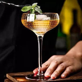 4 шт 190 мл коктейльный бокал бокал для мартини хрустальный набор из 4 шт 200ml