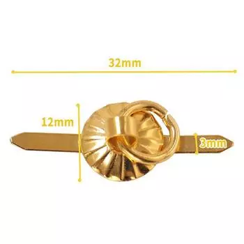 4 шт. 1/12, фурнитура, золотая металлическая ручка, игрушки, миниатюрная мебель для кукольного домика