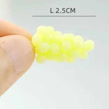 4 шт. 1/12 кукольный домик миниатюрная имитация фруктов виноградная модель для мини-украшения фиолетовый