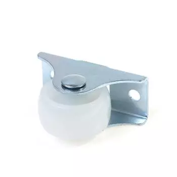 4 шт. 1 дюйм Колесо для ящика Пластиковое направляющее роликовое направляющее для мебели Маленький шкив