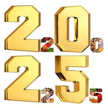 4 шт. 2025 картонная коробка с цифрами, заполняемый лоток для колбасных изделий, конфет, закусок, набор для вечеринки по случаю Нового года, выпускного, юбилея, дня рождения розовый