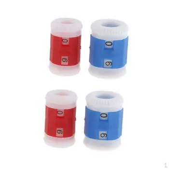 4 шт., 2 размера, счетчик рядов, круглый маркер для вязания крючком, плетение петель